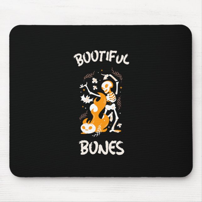 Bootiful Bones Mouse Pad (Front)