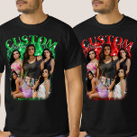 Bootleg I Love My Hot Girlfriend Heart GF 1BK6 T-Shirt<br><div class="desc">Custom Bootleg Rap 90s Vintage, I Love My Hot Girlfriend, I Heart My Hot Girlfriend. This fun and romantic design is perfect for couples, featuring a bold declaration of affection to showcase your love and appreciation for that special someone in your life. It's ideal for any occasion, whether you're planning...</div>