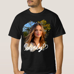 Bootleg I Love My Hot Girlfriend Heart GF 3BK1 T-Shirt