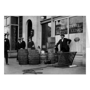 Bootleg Liquor Raid, 1923