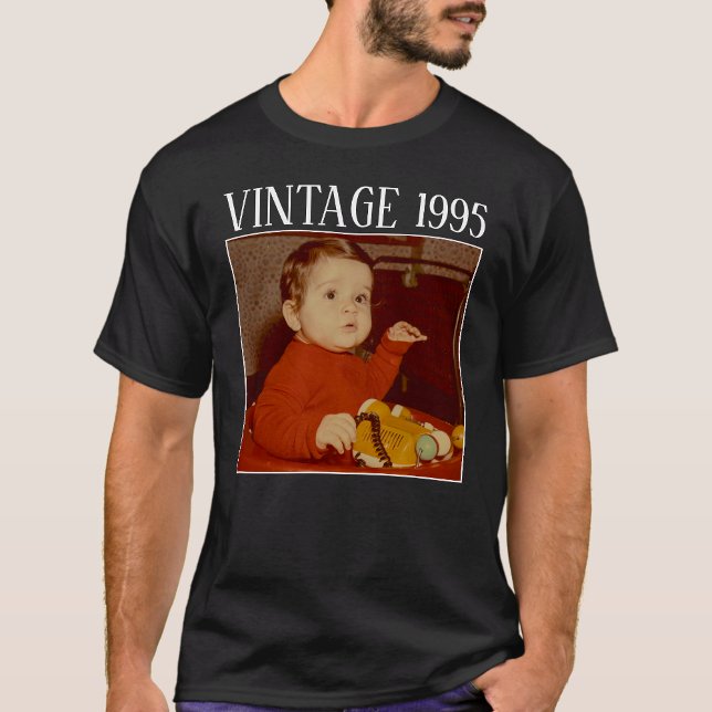Bootleg Vintage Happy Birthday Photo Family 2B2 T-Shirt (Creator Uploaded)