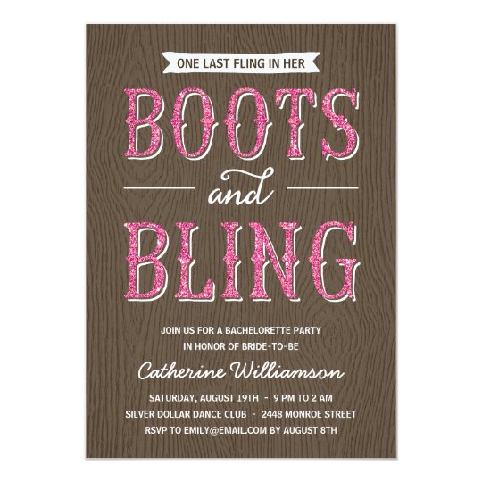 boots and bling boots and bling glitter look bachelorette card boots and bling boots and bling glitter look bachelorette card