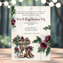 Boots & Bling Christmas Party 