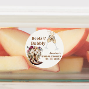 Boots & Bubbly Boho Western Bridal shower Party