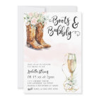 Boots & Bubbly Bridal Shower