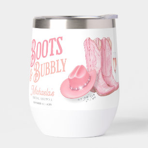 Boots & Bubbly Western Cowgirl Pink Bridal Shower