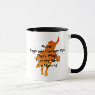 Boots, Chaps, and Cowboy Hats...Ringer Mug