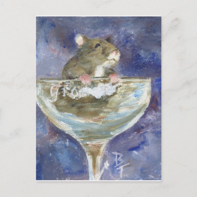 Boots Dwarf Hamster Postcard (Front)