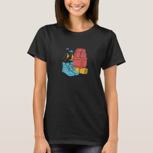 Boots Hiking Hobbies Sport Adventure T-Shirt