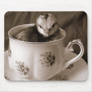 Boots In A Tea Cup Mouse Pad