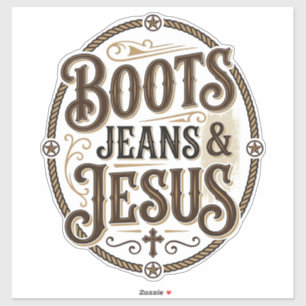 Boots Jeans & Jesus Vintage Western Faith