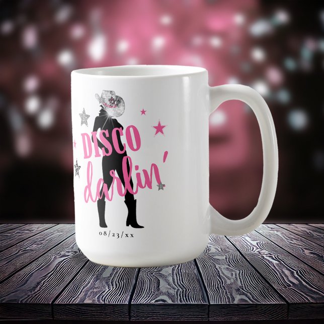 Boots 'n Bling Bachelorette Disco Darlin' ID925  Coffee Mug (Creator Uploaded)