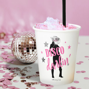 Boots 'n Bling Bachelorette Disco Darlin' ID925 Paper Cups