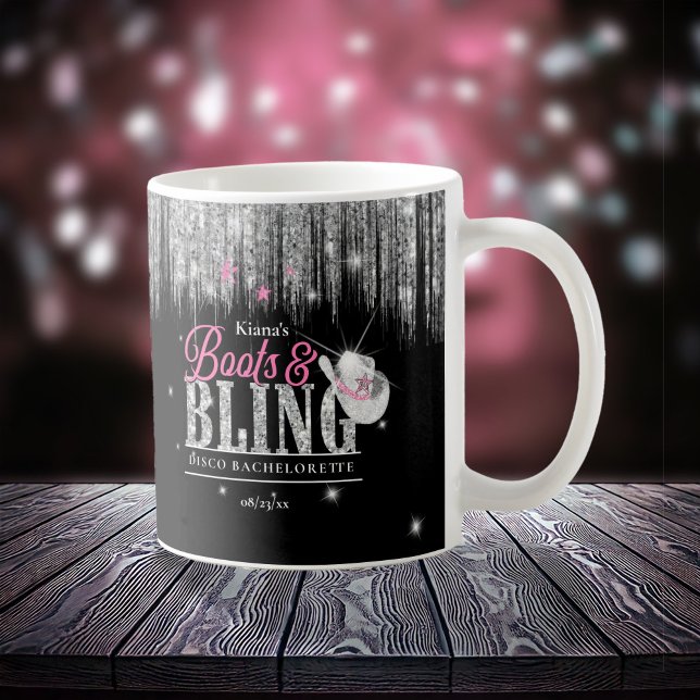 Boots 'n Bling Disco Bachelorette ID925  Coffee Mug (Creator Uploaded)