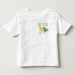 Boots on Ground Daddys Girl Toddler T-Shirt