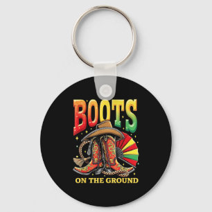 Boots On The Ground Juneteenth Cowgirl Country Wes Key Ring