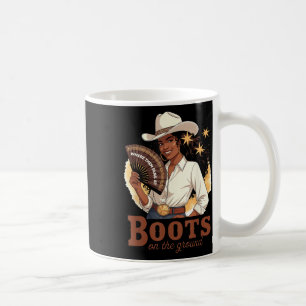 Boots On The Ground Juneteenth Cowgirl Where Them Coffee Mug