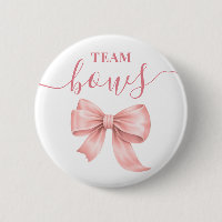 Boots or Bows Gender Reveal Pink Girl Team Bows
