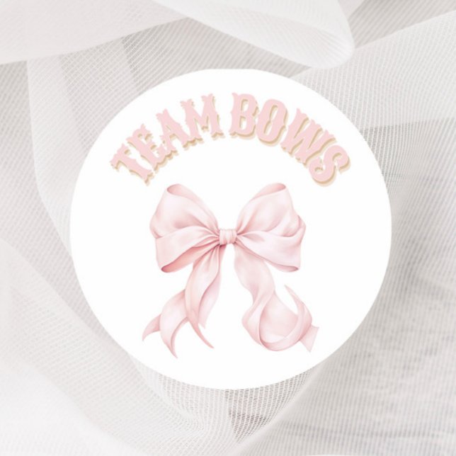 Boots or Bows Gender Reveal Voting Stickers (Creator Uploaded)