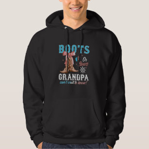 Boots or Bows Western Gender Reveal Announcement G Hoodie