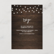 Boots & Roses Personalised Wedding RSVP by Website