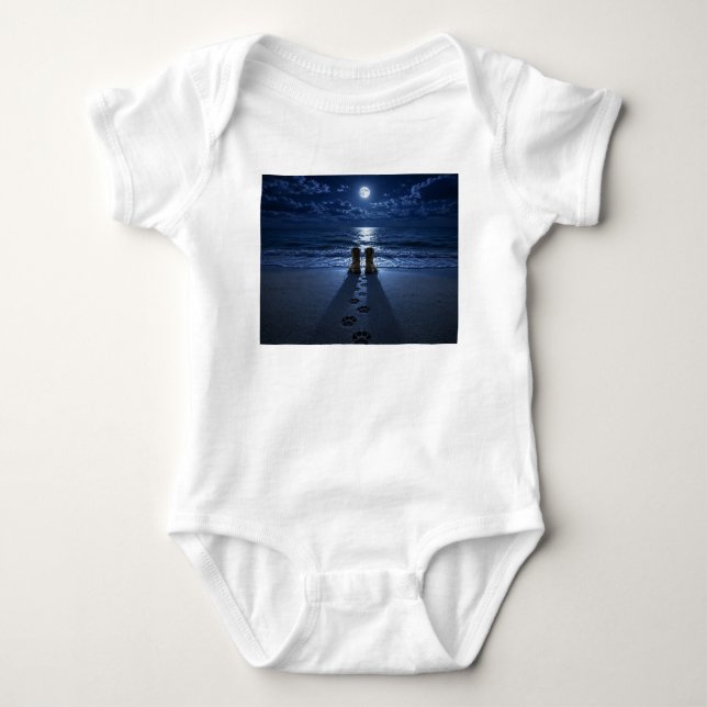 BootsintheMoonlight Baby Bodysuit (Front)