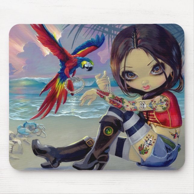 "Bootstrap Betsy" Mousepad (Front)