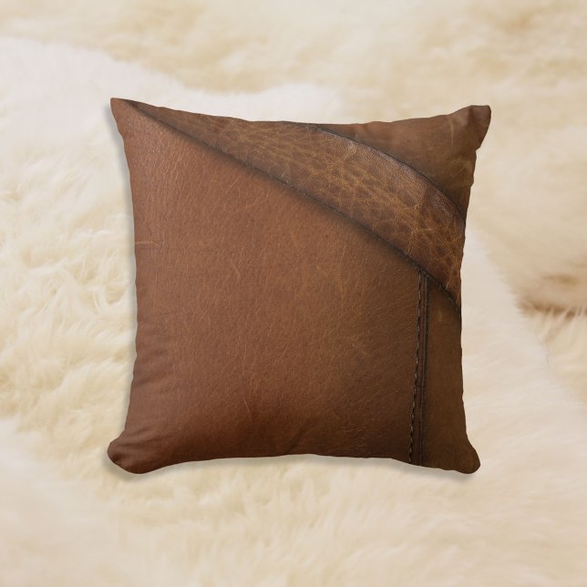 Bootstrap Work Faux Leather Cushion (Creator Uploaded)