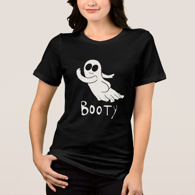 Booty Halloween Tri-Blend Shirt (Front)