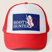 Booty Hunter on Navy Blue