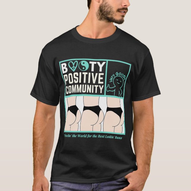 Booty Positive Community T-Shirt (Front)