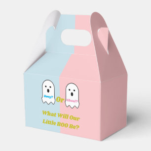 Booy or Ghoul Halloween Ghost Gender Reveal Favour Box