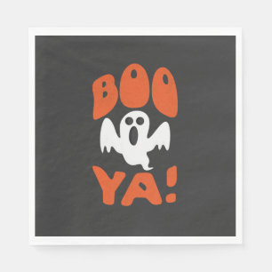 Booya! Halloween Scary Goblin Halloween Napkin