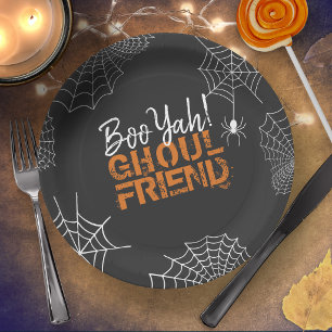 BooYah Ghoul Friend Halloween ID684 Paper Plate
