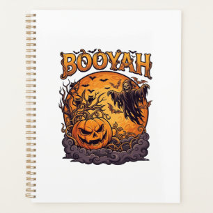 Booyah Halloween Pumpkin Grim Reaper Orange Moon_1 Planner