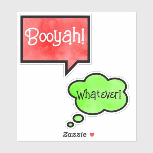 Booyah!, Whatever! (Sheet)