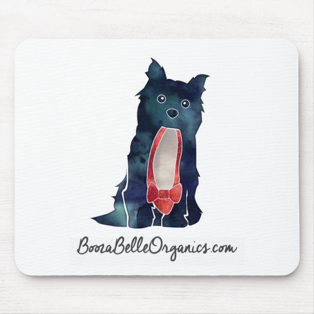 BoozaBelle Organics Mouse Pad (Front)