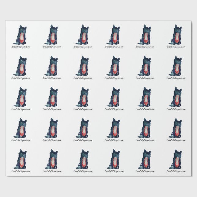 BoozaBelle Organics Wrapping Paper (Seam)