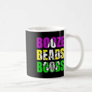 Booze Breast Beads Mardi Gras Women Men Adults  Coffee Mug