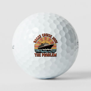 Booze Cruise 2026 The Problem Funny Matching   Golf Balls