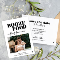 Booze food bad dance moves casual wedding