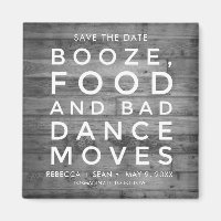 Booze Food Bad Dance Moves Rustic Country Wedding