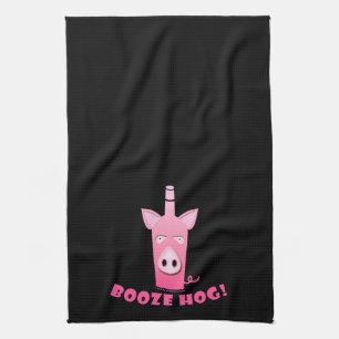 BOOZE HOG KITCHEN TOWEL