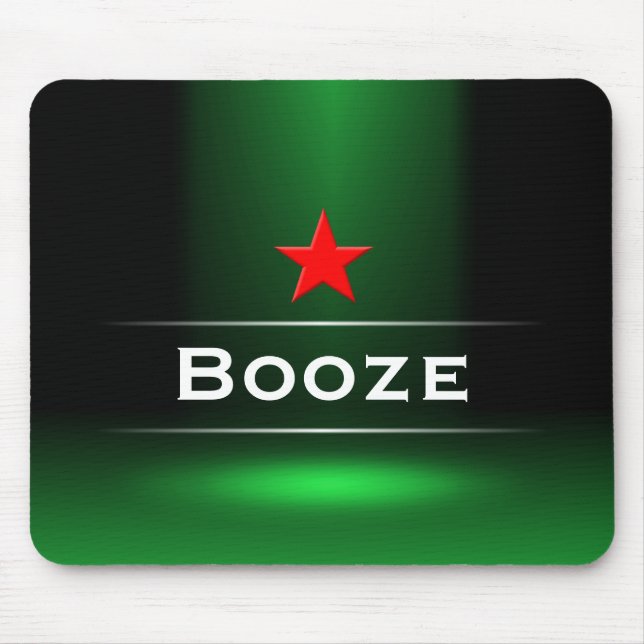 Booze Mouse Pad (Front)