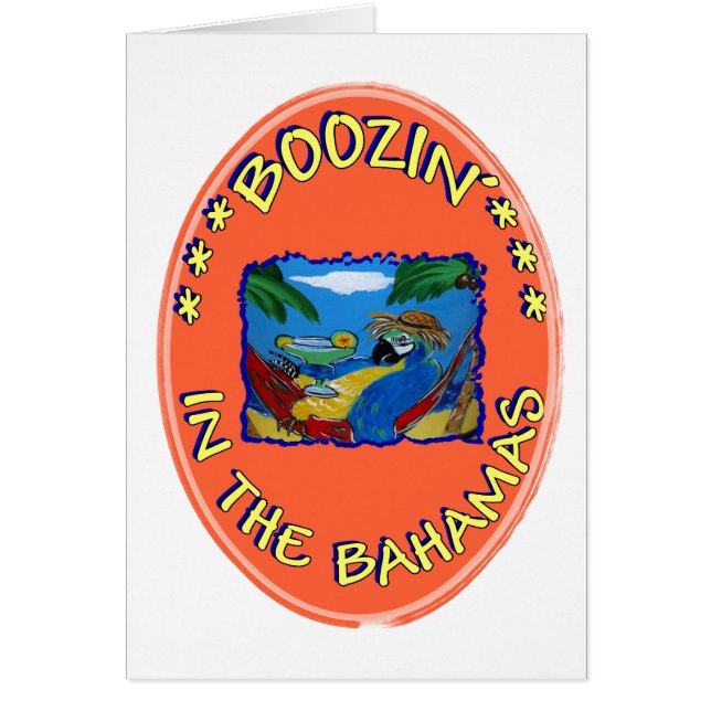 BOOZIN' IN THE BAHAMAS (Front)
