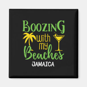 Boozing With My Beaches Bachelorette Girls Trip Ja Magnet