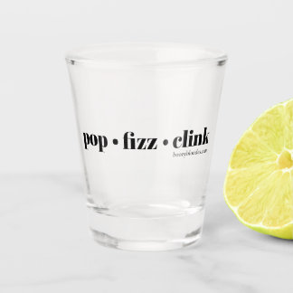 Boozy Blonde shot glass