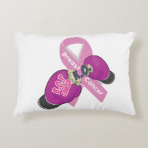 BOP CANCER- Breast Cancer Pillow