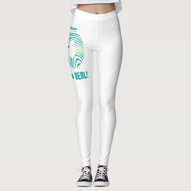 BOP Cancer- Ovarian Cancer Leggings (Front)