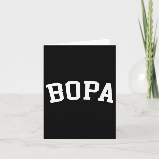 Bopa Premium  Card (Front)